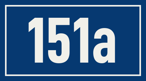 Hausnummer 151a