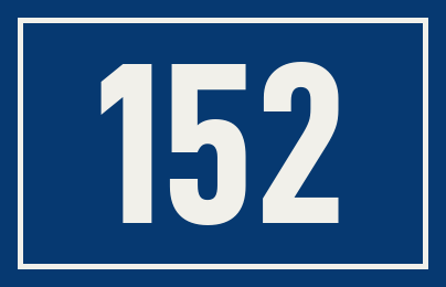 Hausnummer 152