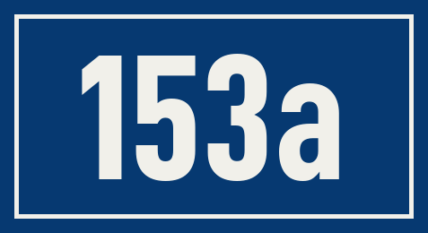 Hausnummer 153a