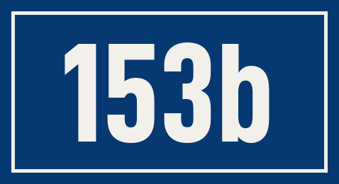 Hausnummer 153b