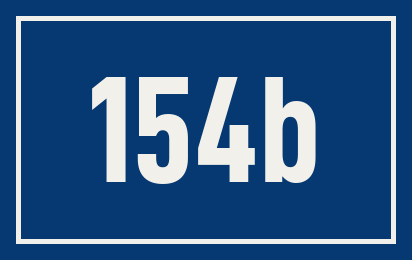 Hausnummer 154b