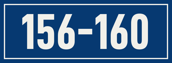 Hausnummer 156-160