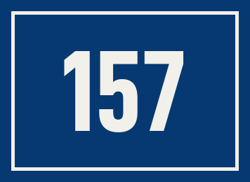 Hausnummer 157