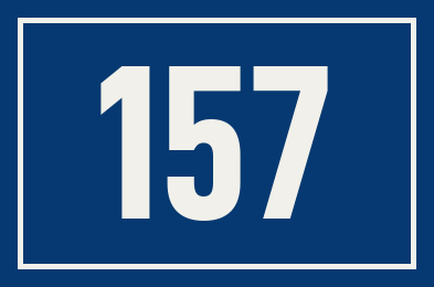 Hausnummer 157