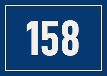 Hausnummer 158
