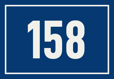 Hausnummer 158