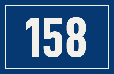 Hausnummer 158
