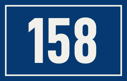 Hausnummer 158