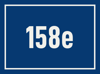 Hausnummer 158e
