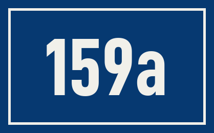 Hausnummer 159a
