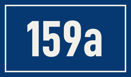 Hausnummer 159a