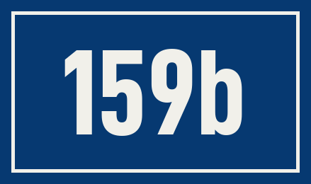 Hausnummer 159b