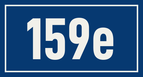 Hausnummer 159e