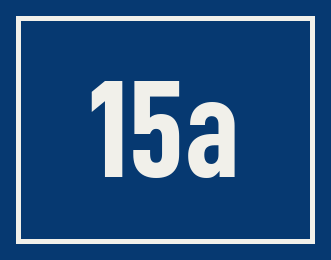 Hausnummer 15a