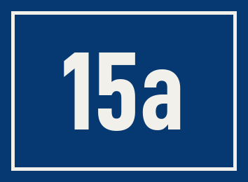 Hausnummer 15a