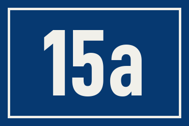 Hausnummer 15a