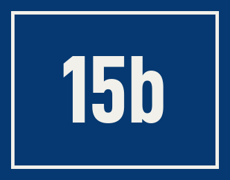 Hausnummer 15b