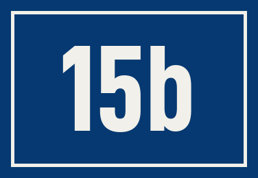 Hausnummer 15b