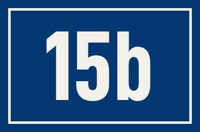 Hausnummer 15b