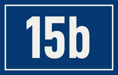 Hausnummer 15b