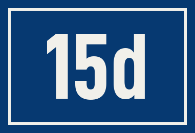 Hausnummer 15d