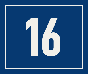 Hausnummer 16