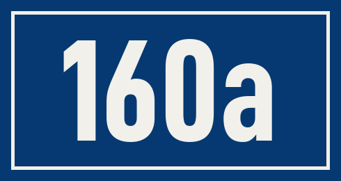 Hausnummer 160a