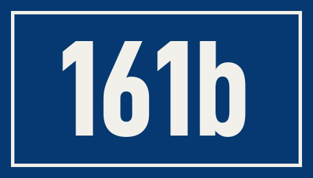Hausnummer 161b
