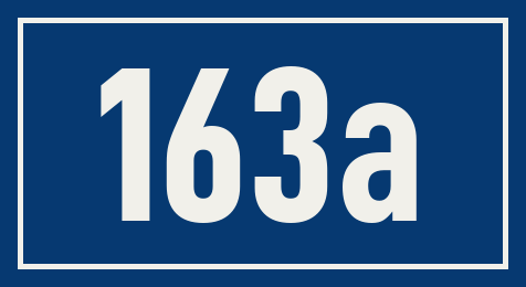 Hausnummer 163a