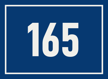 Hausnummer 165