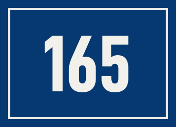 Hausnummer 165