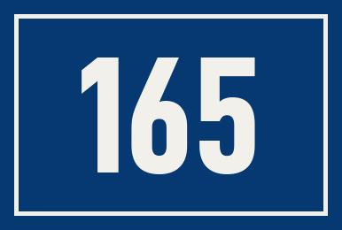 Hausnummer 165