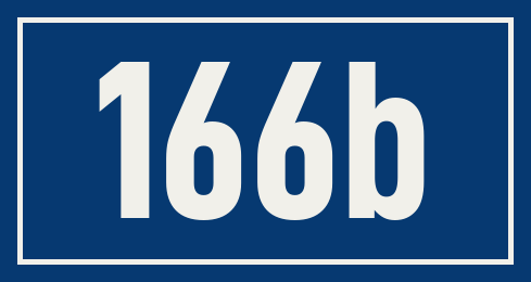 Hausnummer 166b