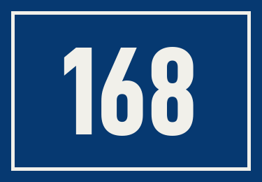 Hausnummer 168
