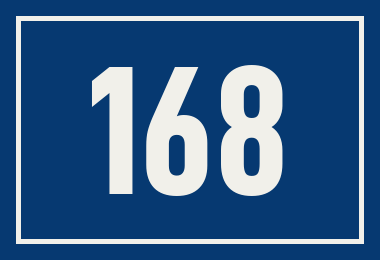 Hausnummer 168