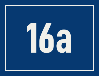 Hausnummer 16a