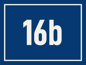 Hausnummer 16b