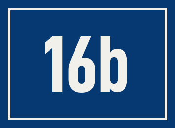 Hausnummer 16b