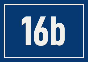 Hausnummer 16b