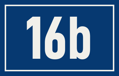 Hausnummer 16b