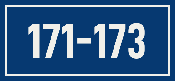 Hausnummer 171-173
