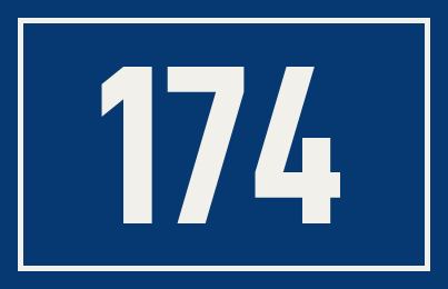 Hausnummer 174