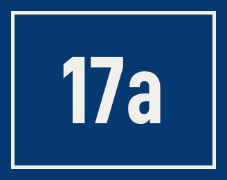 Hausnummer 17a