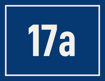Hausnummer 17a