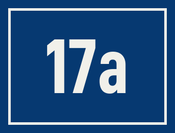 Hausnummer 17a