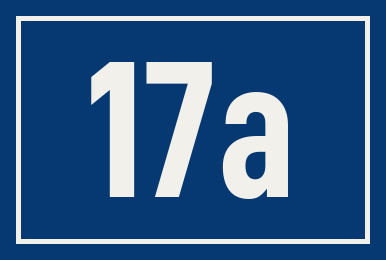 Hausnummer 17a