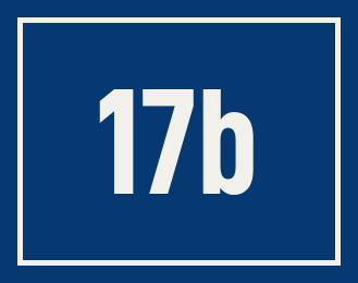 Hausnummer 17b