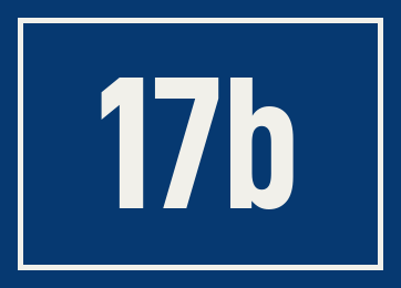 Hausnummer 17b