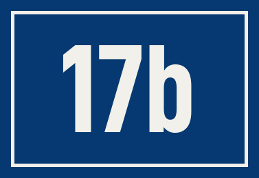 Hausnummer 17b