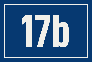 Hausnummer 17b